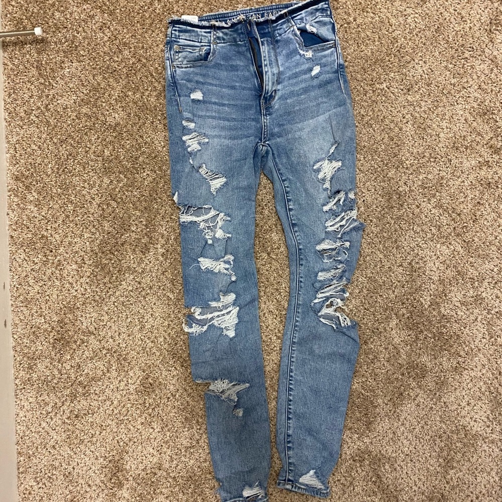 American Eagle Super High Rise Jegging